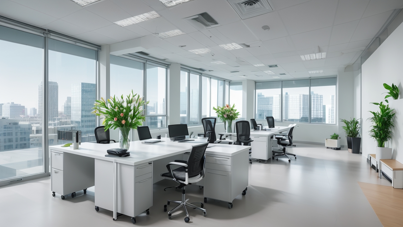 Ärztin plant ihre neue Ordination am Laptop mit digitaler Checkliste und Website-Entwürfen auf dem Bildschirm